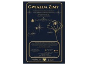 Luksusowa czarna herbata z cytrusami  wanilią GWIAZDA ZIMY Zielone Serce