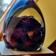 Lampka ozdobna z żywicy 