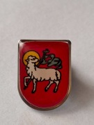 Herb miasta Zakroczym przypinka pin odznaka wpinka