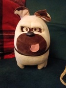 Maskotka pluszak mops Mela   Sekretne życie zwierzaków domowych 