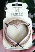 Yankee candle ILLUMA lid nakładka na świecę SERCE