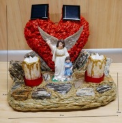 Aniołek w sercu 3D Solar.