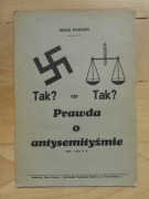 Irena Harand - Tak? czy Tak? Prawda o antysemityźmie