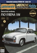 Answer 8/2018 - Samochód osobowy Syrena 104 - 1:25