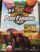 GRA PC DVD - Pure Farming 2018 PL + dodatek NOWA! - Symulator rolniczy
