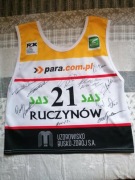 Plastron Skokowy z autografami zawodników PŚ