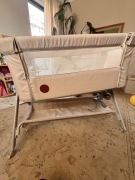 Lionelo Leonie Plus łóżeczko dostawne dostawka 3w1 beżowe