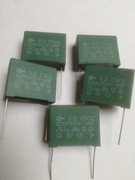 Kondensator  2,2uF/300V X2  AC  raster 27mm 5szt