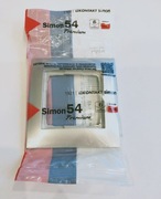 Ramka pojedyncza Simon54 srebrna DR1/43