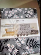 Pościel SMUKEE 220/200+2x70/80 komplet pościeli bawełna 100% kwiaty  