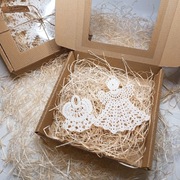 Komplet zestaw zawieszek handmade na choinkę anioł aniołek ozdoby świąteczn