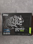 MSI GeForce GTX 960 ARMOR OC - stan idealny