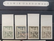 Królestwo Polskie - seria projektów znaczków PMW