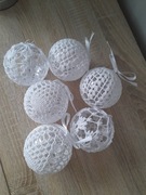 Zestaw bombek recznie wykonanych.