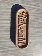 Rubezahl emblemat oryginał z ciągnika artyleryjskiego wehrmacht 