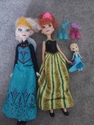 Lalki Anna i Elza z bajki Kraina lodu 