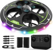 Dron zdalnie sterowany UFO LED  360° piankowy bezpieczny 