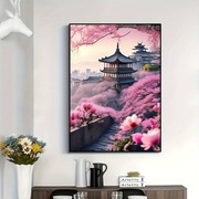 5D DIY Haft diamentowy Pagoda