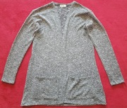 H&M - Cienki długi sweter narzutka 158 / 164 dla dziewczynki