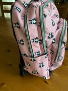 Plecak Black Up różowy w pandy