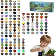 Klocki konstrukcyjne magnetyczne w stylu minecraft +3 lata 256 elementów