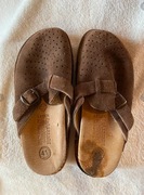 Klapki skórzane BioKen Fusbet z regulacją 41