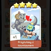 Monopoly GO Naklejka "Przytulasy z Tauntaunem"