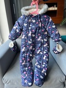 Kombinezon Zimowy Jednorożec z Kapturem Rozmiar 80 cm (9-12 miesięcy)