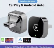 ADAPTER BEZPRZEWODOWY CARPLAY ANDROID AUTO WIFI BLUETOOTH SZYBKA TRANSMISJA