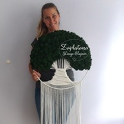 Makrama drzewo mech chrobotek