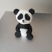 Miś panda na tort roczek