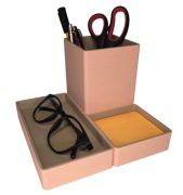 Organizer biurkowy modułowy magnetyczny - zestaw BASIC | kolor łososiowy