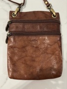 AVORIO – brązowa torebka skórzana (VERA PELLE)