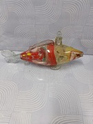 Ryba szklana PRL karafka 