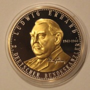 LUDWIG ERHARD - 2 KANCLERZ NIEMIEC, ZŁOCENIE