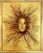 „Słońce zmęczone upałem” obraz strukturalny