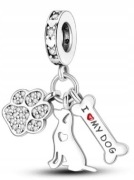 CHARMS ZAWIESZKA SREBRNA 925 PIES