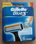 Gillette Blue 3- 6 głowiczek ORYGINAŁ 