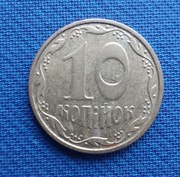 Moneta Ukraina 10 kopiejek 2010