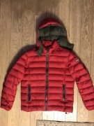Kurtka puchowa pikowana czerwona Colmar
