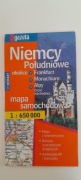 Mapa Niemcy Południowe (DEMART) PL
