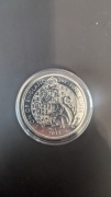 2 oz srebro 999 Bestie Tudorów: Lion