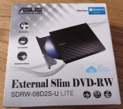 NAGRYWARKA DVD ZEWNĘTRZNA ASUS SDRW-08D2S-U LITE NOWA