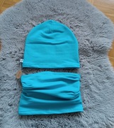 Nowy komplet wiosna-lato turkus 50-56 cm