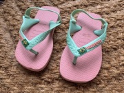 HAVAIANAS r. 23 / 24 Nowe klapki sandały dziecięce zapiętki