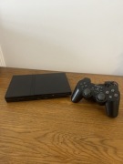 Sony PlayStation 2 Slim + pad + zasilacz (uszkodzona / do naprawy)