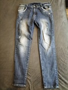 Spodnie dżinsowe XXL damskie