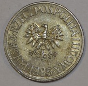 Moneta 5 zł 1985 rok. Nie czyszczona 