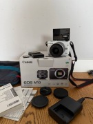Canon EOS M10 - Stan Idealny - Bogaty Zestaw Akcesoriów + Pudełko