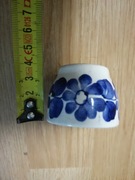 kieliszek do jajek  fajans Włocławek PRL